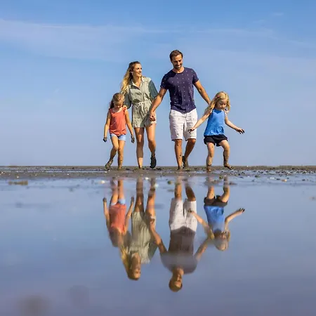 Ferienhaus Haus Ostwind - Mit Infrarotsauna, Garten Und Dachterrasse Tossens